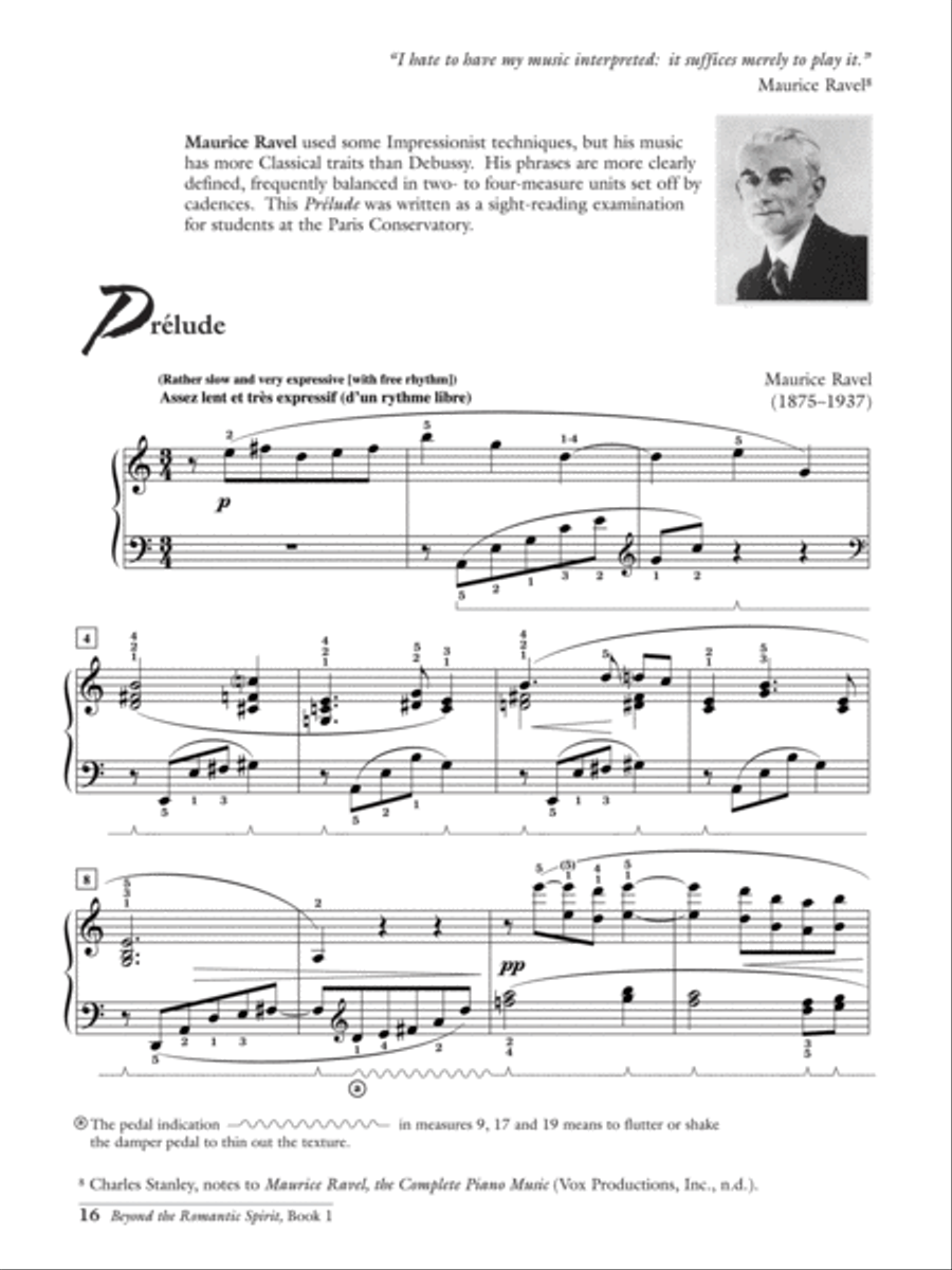 Beyond the Romantic Spirit (1880--1922), Book 1 Piano Solo scores gallery preview page 3