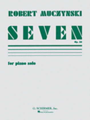 Book cover for Seven, Op. 30