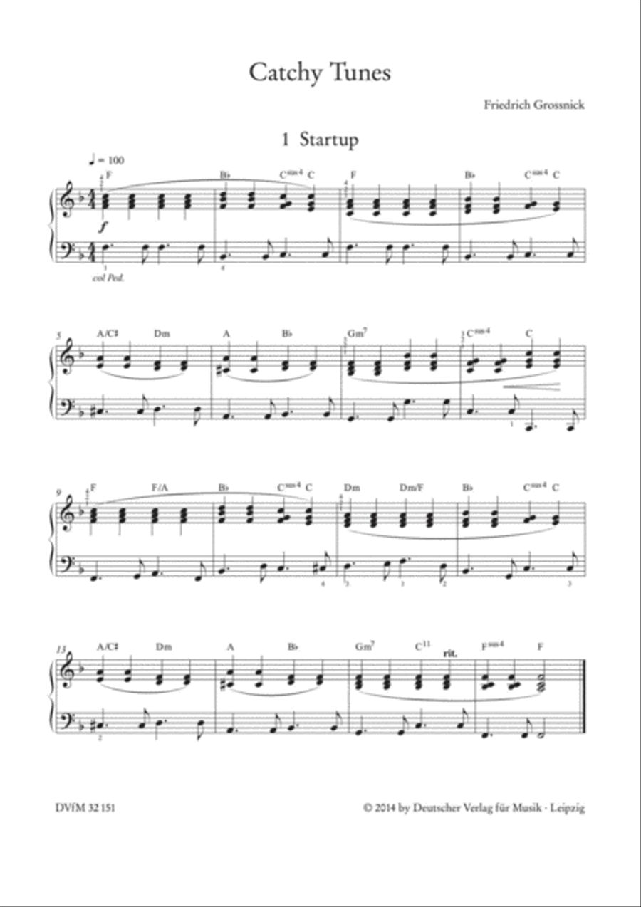 Catchy Tunes Easy Piano scores gallery preview page 5