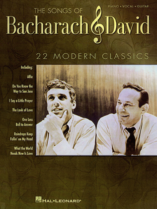 Book cover for The Songs of Bacharach & David