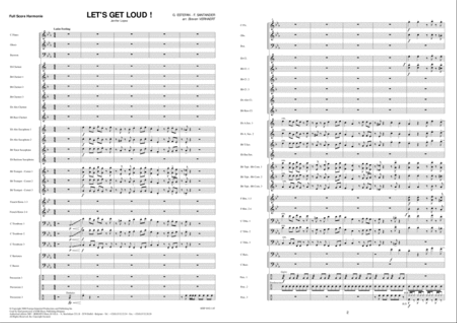 Let's Get Loud Brass Band scores gallery preview page 2