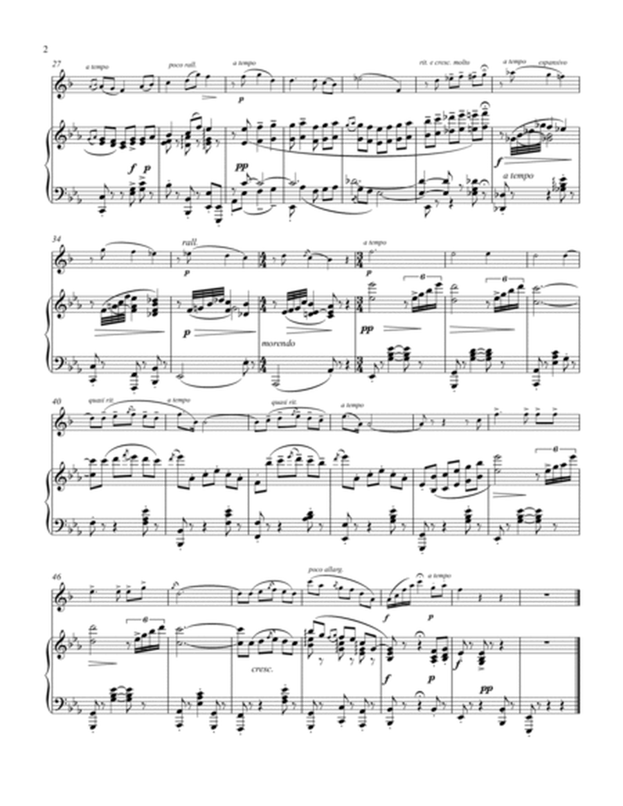 Quando Me'n Vo for Bb Trumpet/Cornet/Flugel/Bb Baritone/Bb Euphonium & Piano image number null