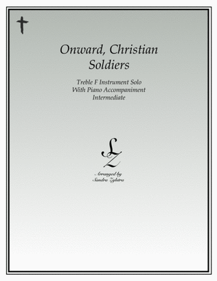 Onward, Christian Soldiers (treble F instrument solo)