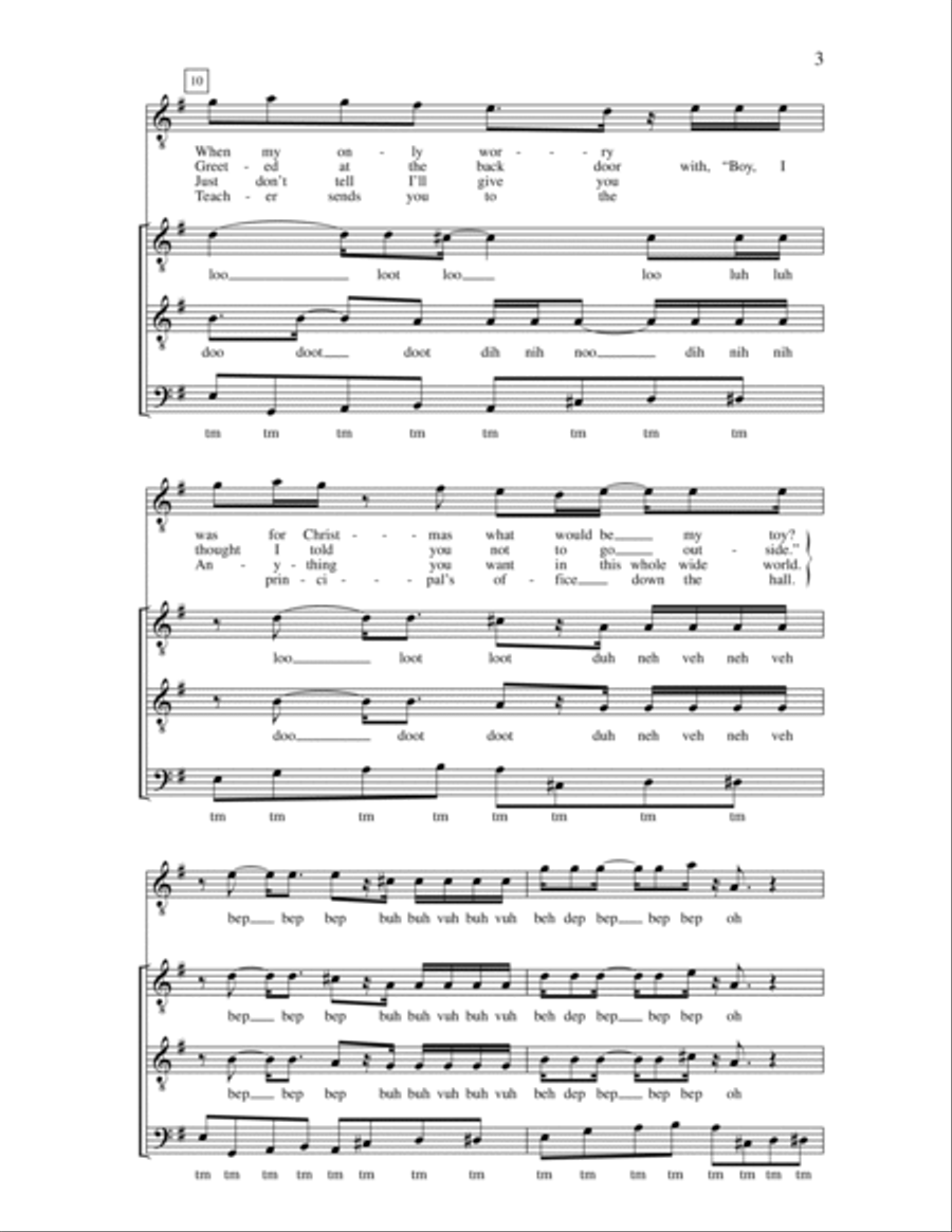 I Wish 3-Part scores gallery preview page 3