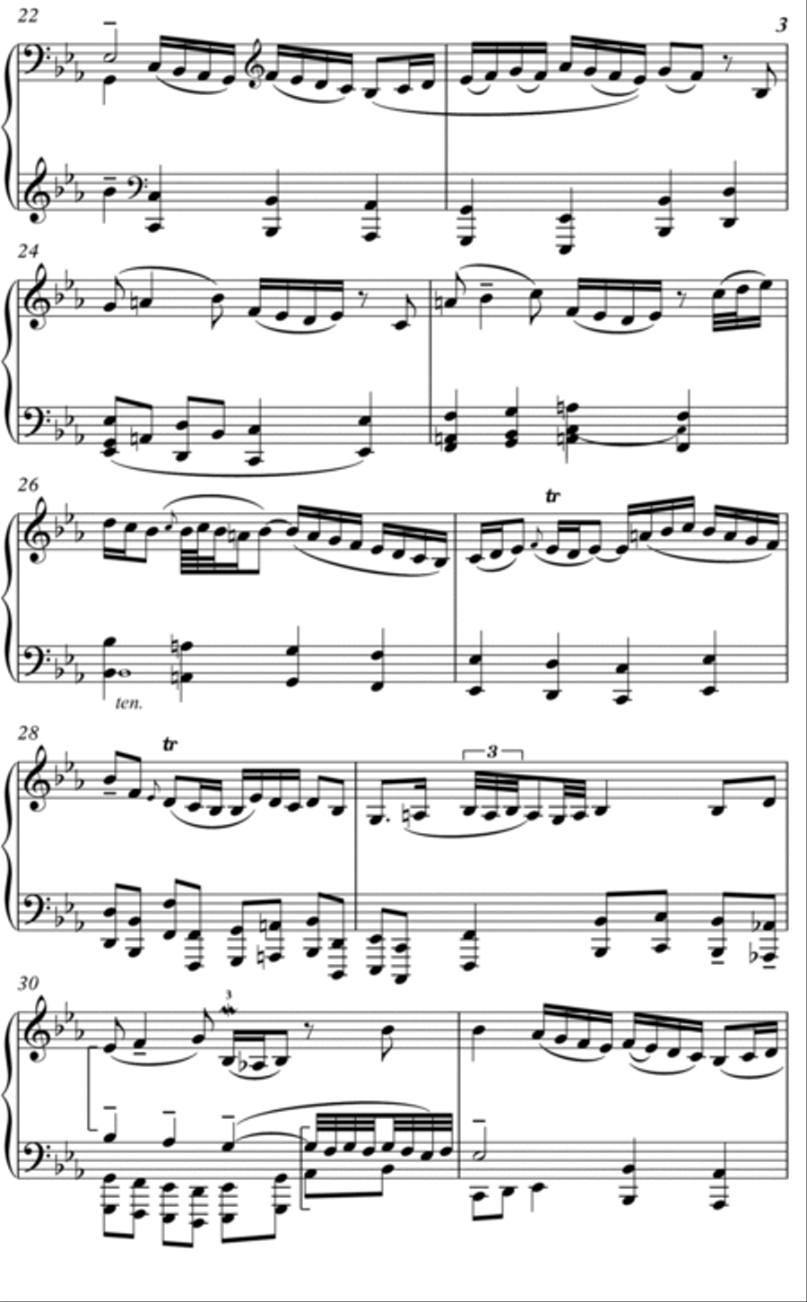 Wachet Auf (Classical Music for Tablet Series) Piano Solo scores gallery preview page 3