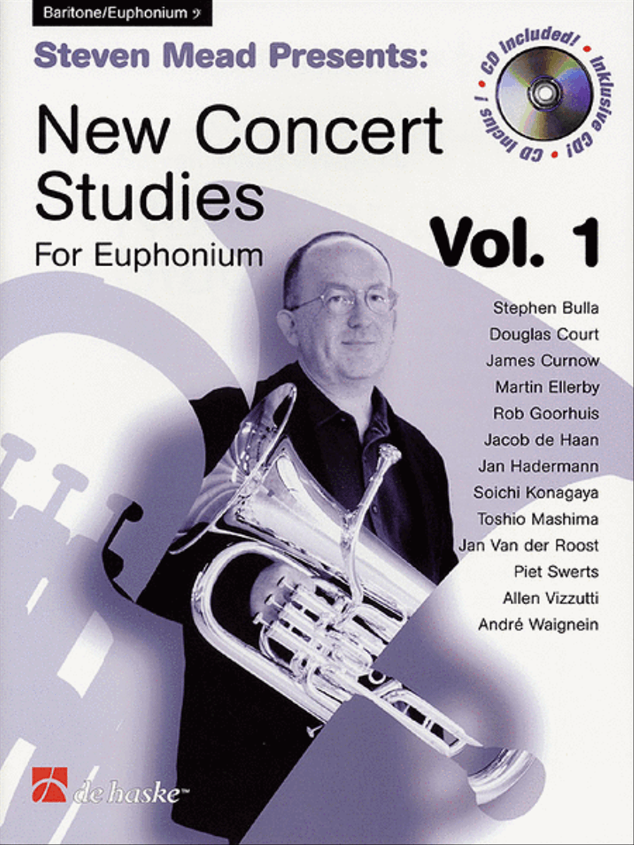 Steven Mead Presents: New Concert Studies for Euphonium - Bass Clef Baritone Horn scores gallery preview page 1