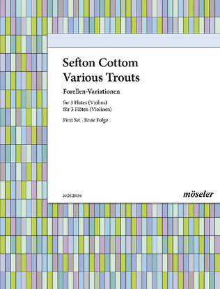 Book cover for Various Trouts