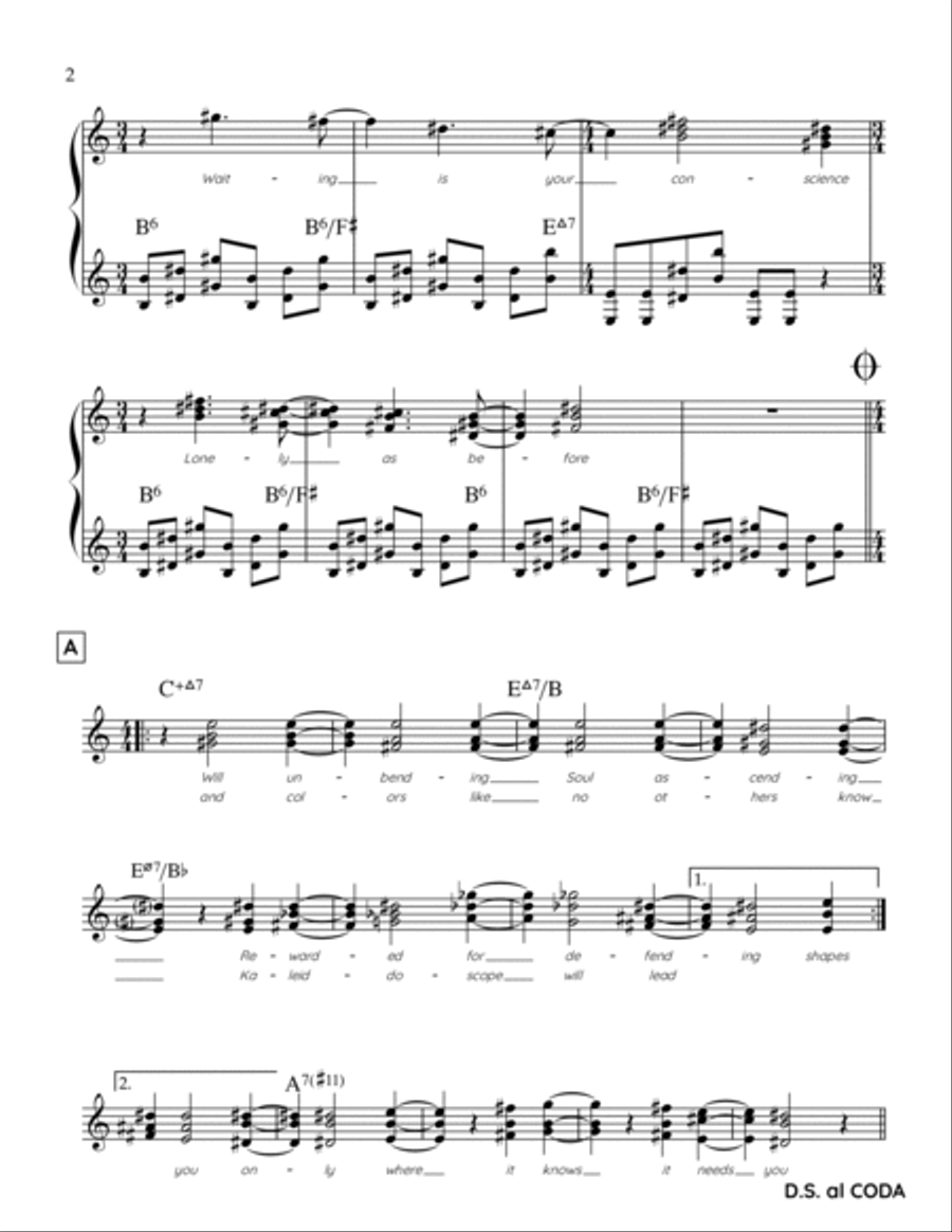 Kaleidoscope Piano scores gallery preview page 2