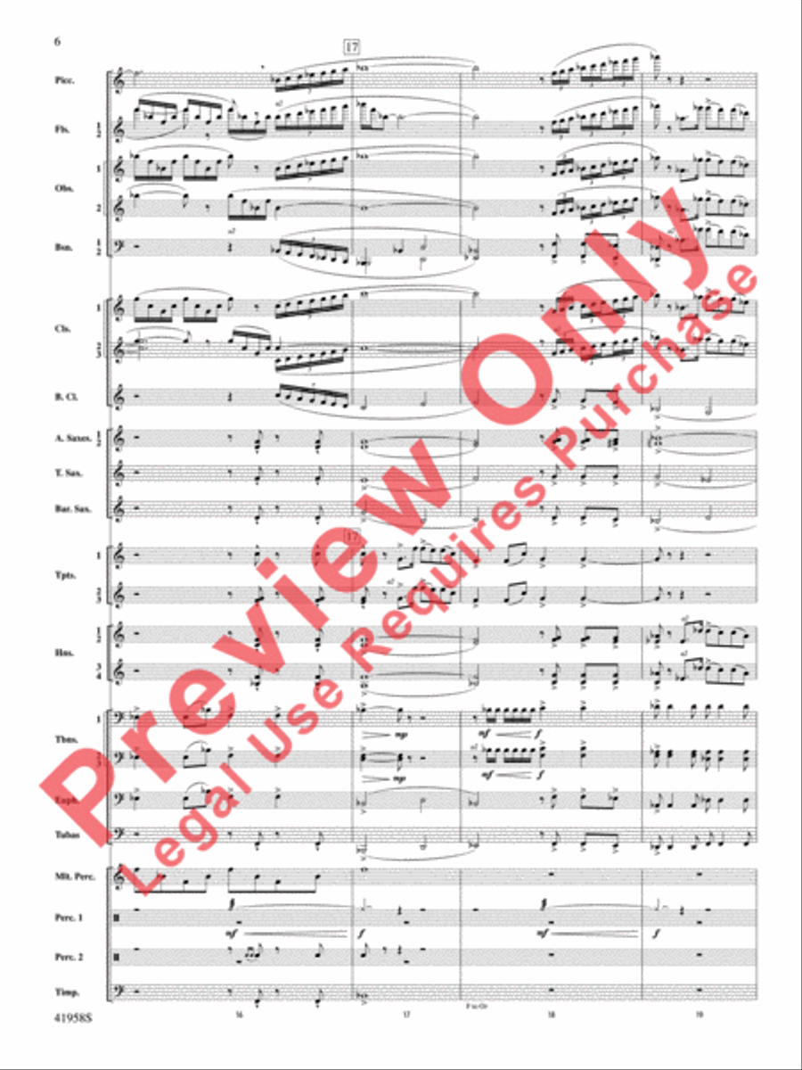 God's Country Concert Band scores gallery preview page 7