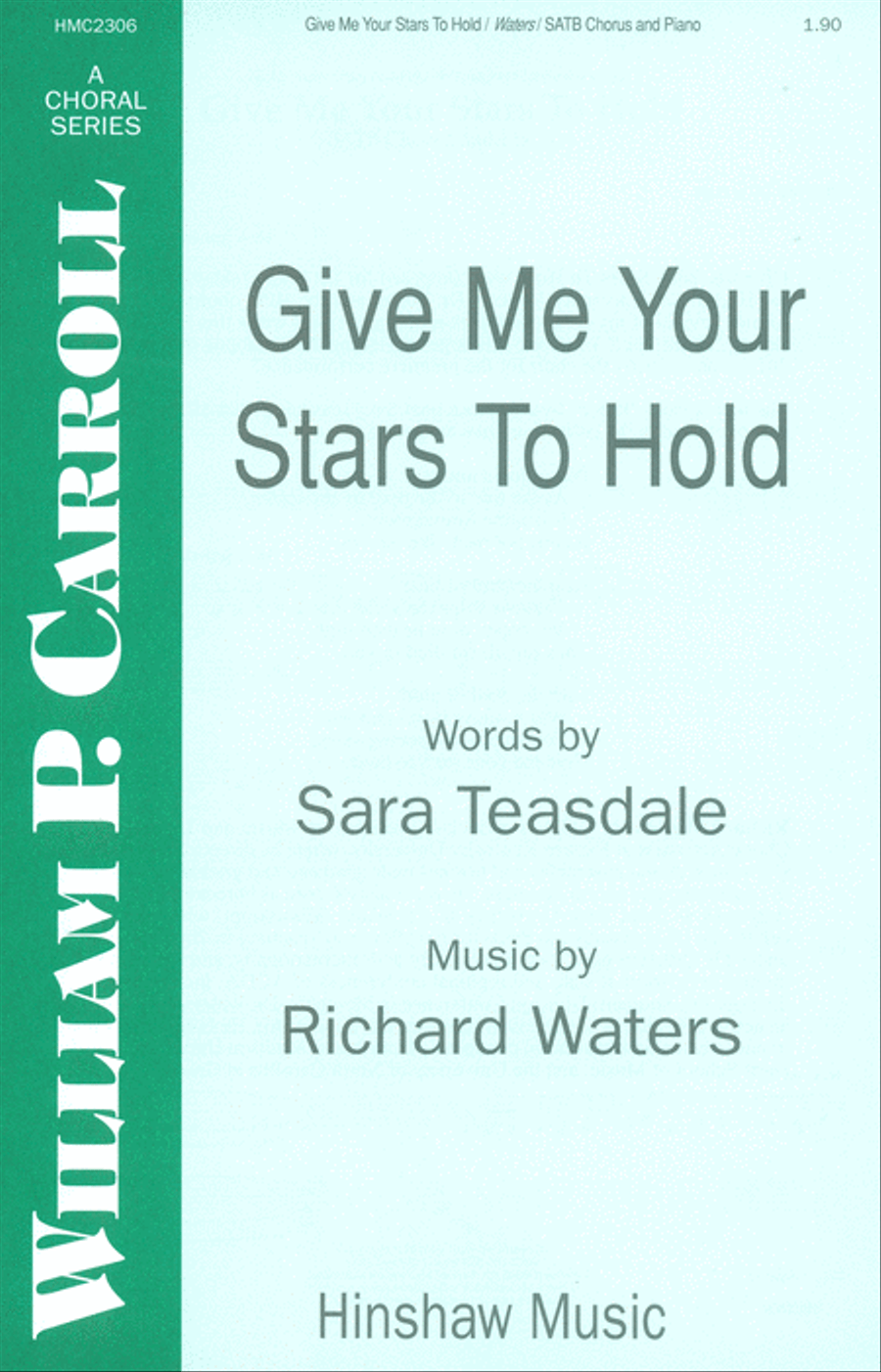 Give Me Your Stars to Hold 4-Part scores gallery preview page 1