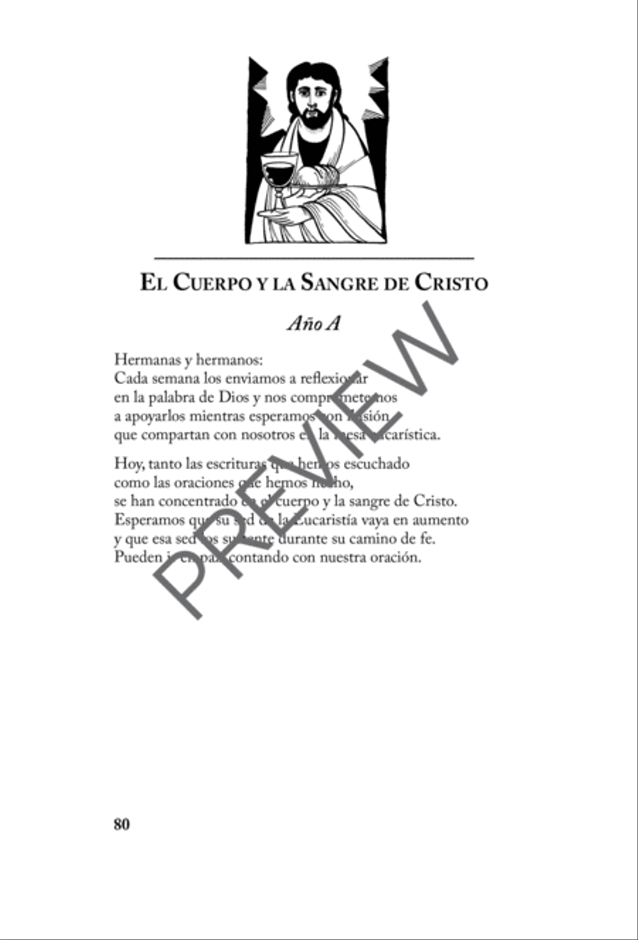 Les Enviamos: Para despedir a los Catecumenos Sacred scores gallery preview page 20