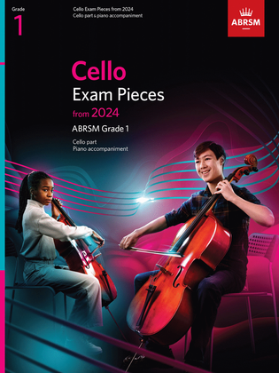 Book cover for Cello Exam Pieces from 2024