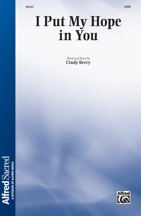 Book cover for I Put My Hope in You
