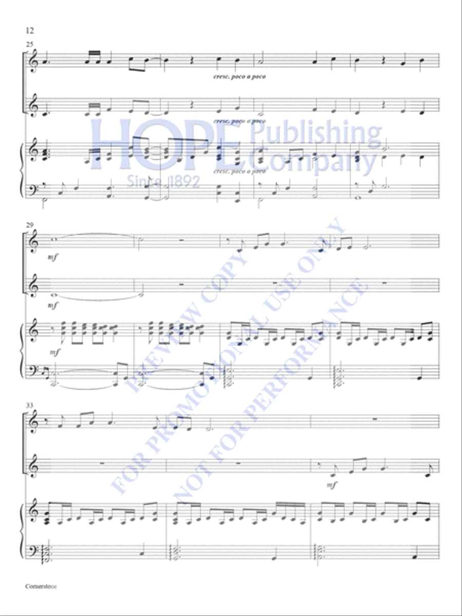 Today's Hymns and Songs 2 Instruments, Vol. 2 Book and CD Piano Accompaniment scores gallery preview page 15