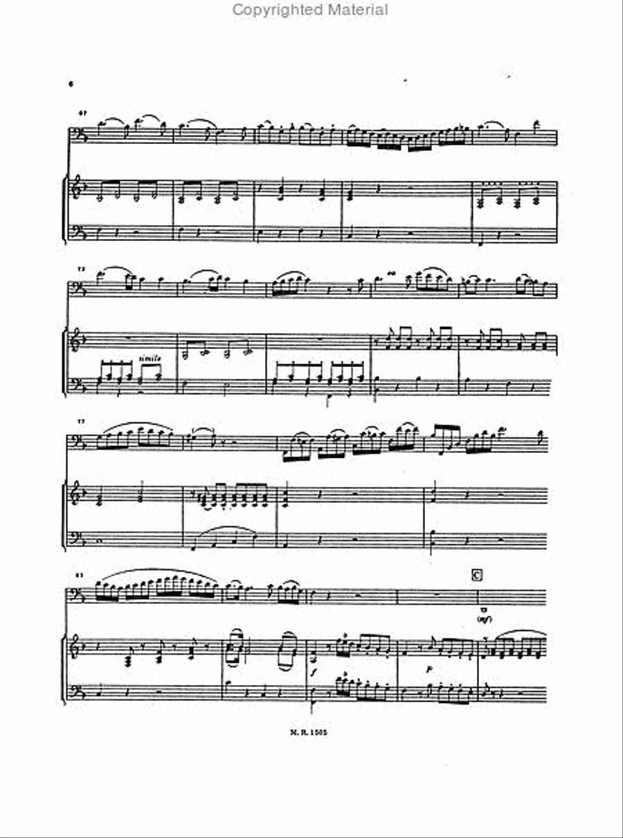Grand Concerto in F major Bassoon Solo scores gallery preview page 3
