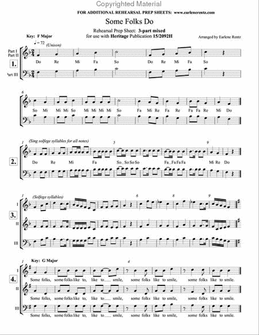 Some Folks Do Some Folks Do 3-Part scores gallery preview page 2