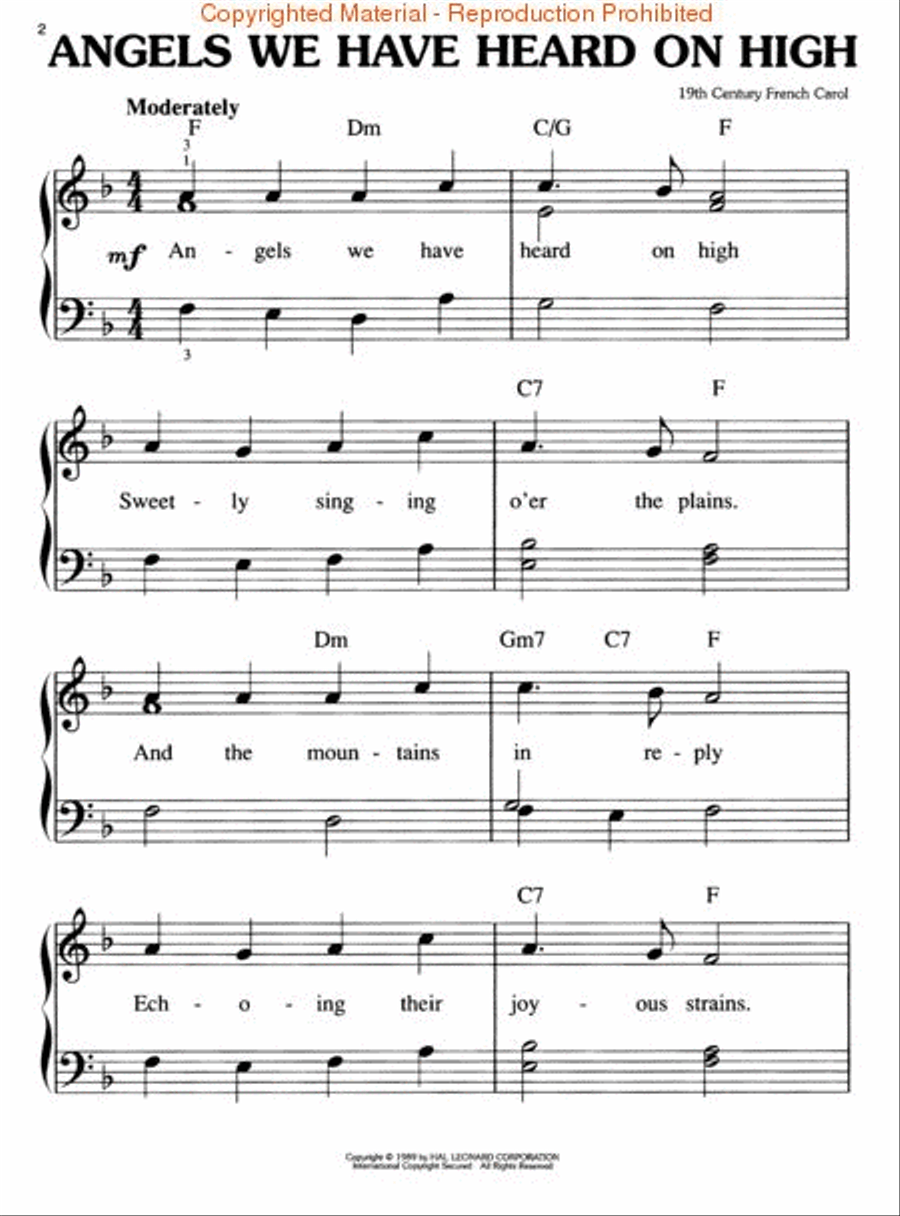 Best Christmas Music - Easy Piano