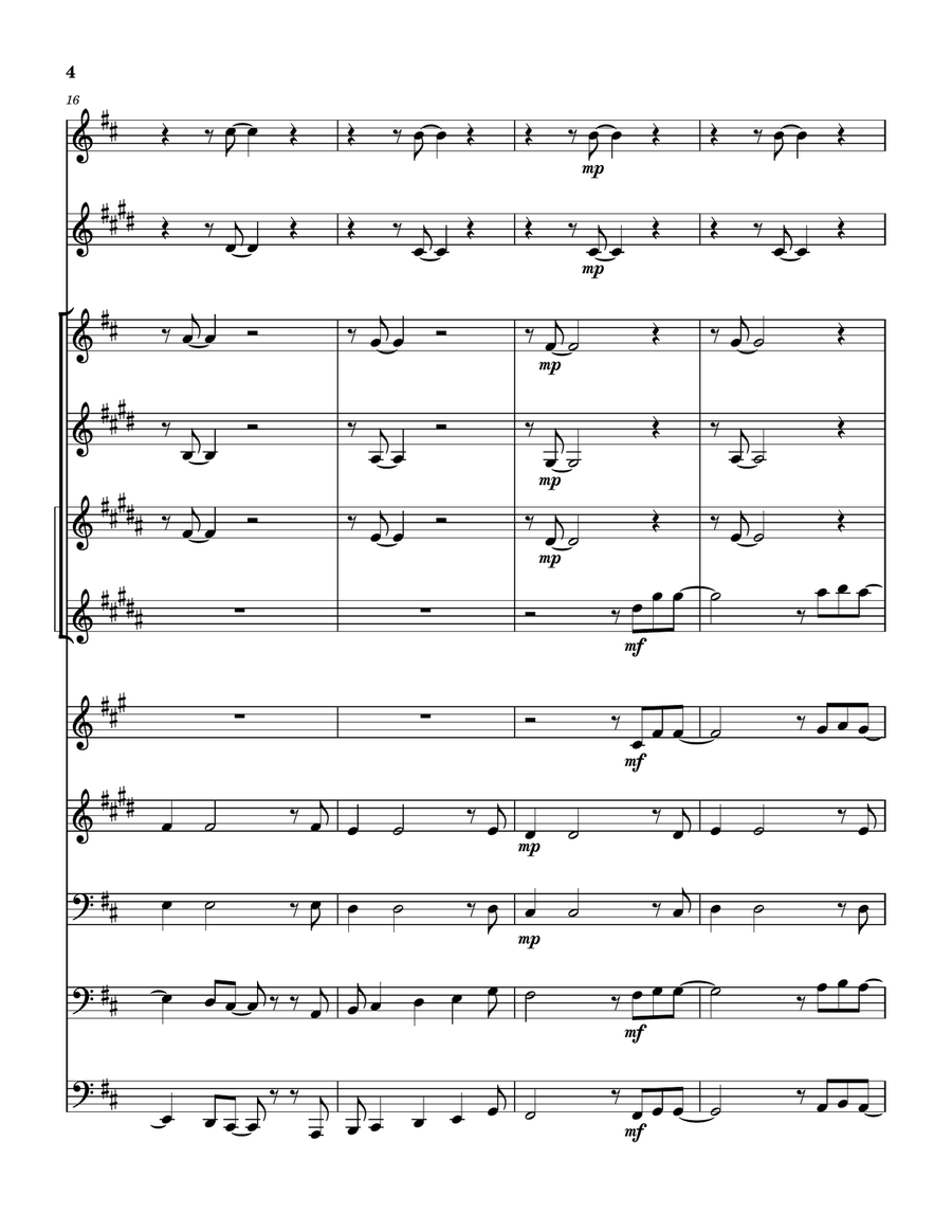 Mary, Did You Know? Mary, Did You Know? Small Ensemble scores gallery preview page 4