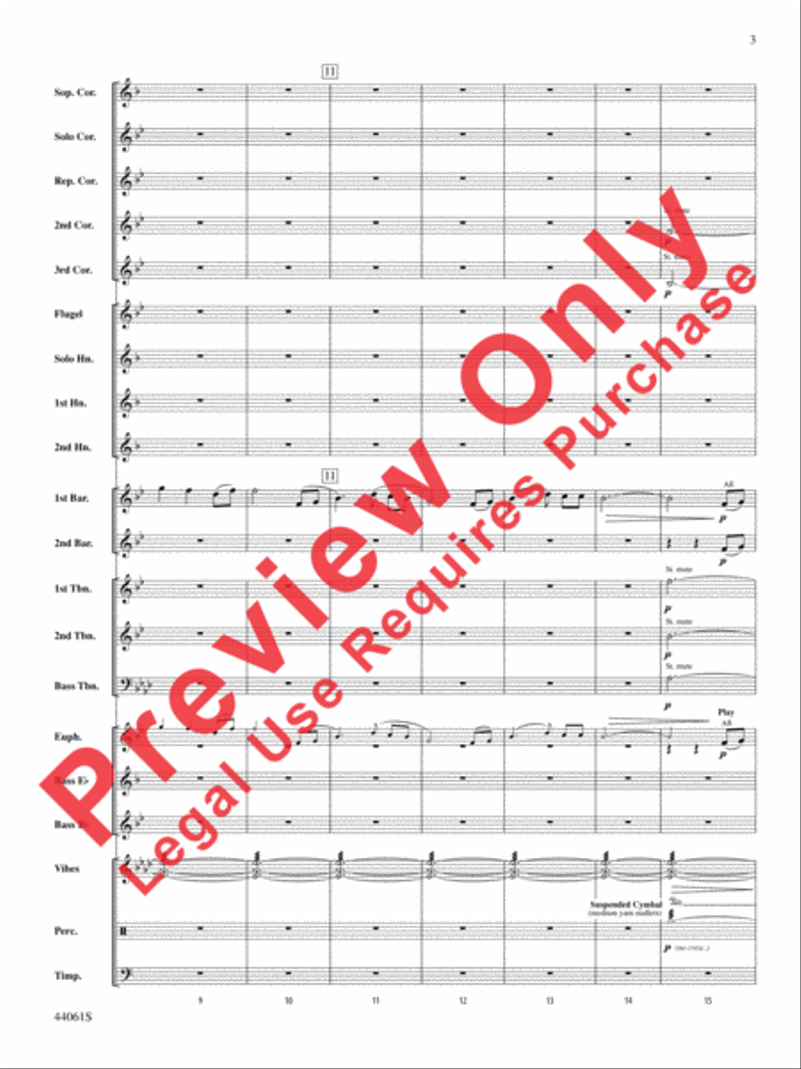 Alone Yet Not Alone (from Alone Yet Not Alone) Concert Band scores gallery preview page 4
