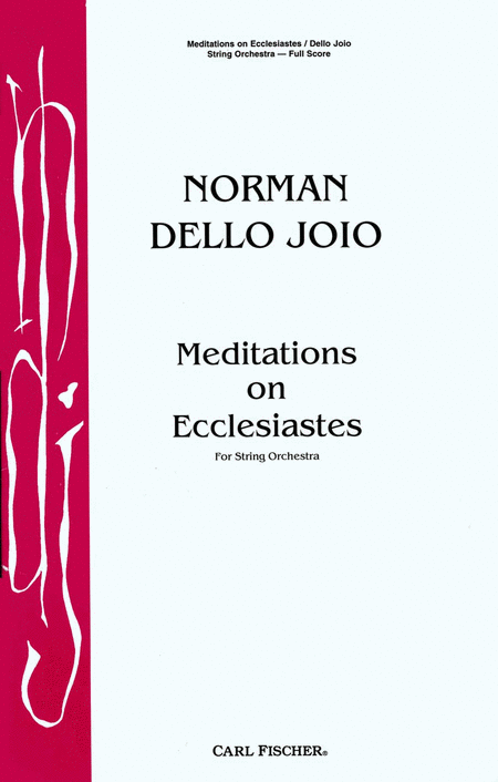 Meditations On Ecclesiastes