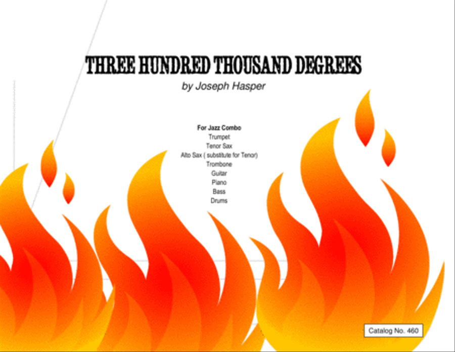 Three Hundred Thousand Degrees (trumpet, sax, trombone) Small Ensemble scores gallery preview page 1