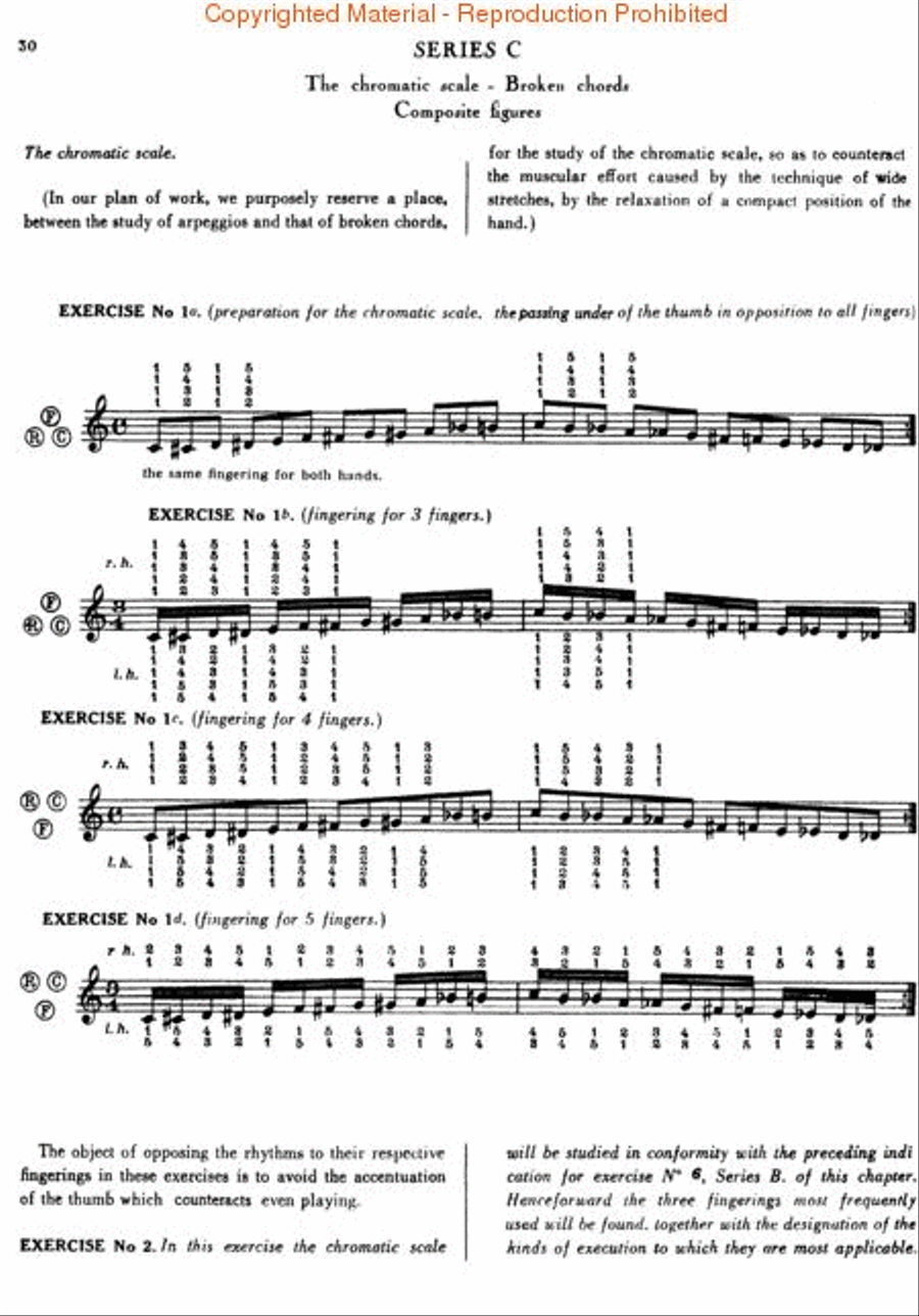 Rational Principles of Piano Technique