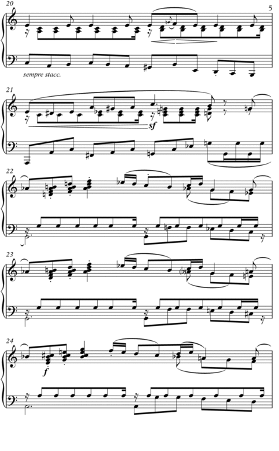 Songs Without Words: Passion (Classic Music for Tablet Series) Piano Solo scores gallery preview page 5
