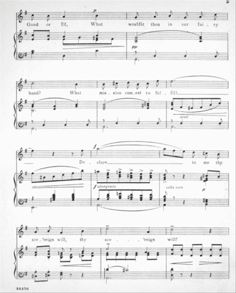 Oh Love That Rulest. Song Voice scores gallery preview page 3