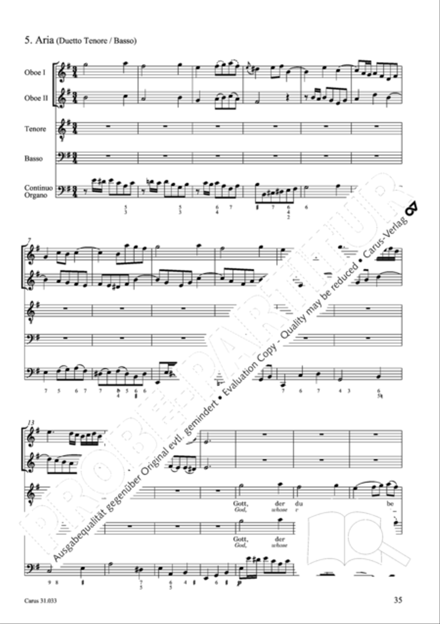 Lord Jesus Christ, in thee alone (Allein zu dir, Herr Jesu Christ) ATB scores gallery preview page 36