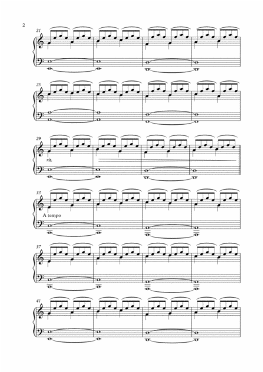 La mirada de Lebelle La mirada de Lebelle Easy Piano scores gallery preview page 2