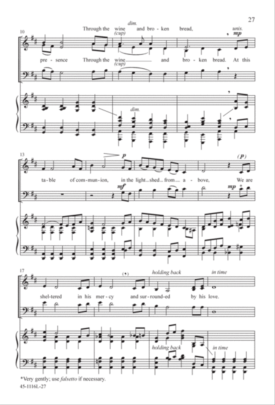12 Anthems for about 12 Singers 3-Part scores gallery preview page 27