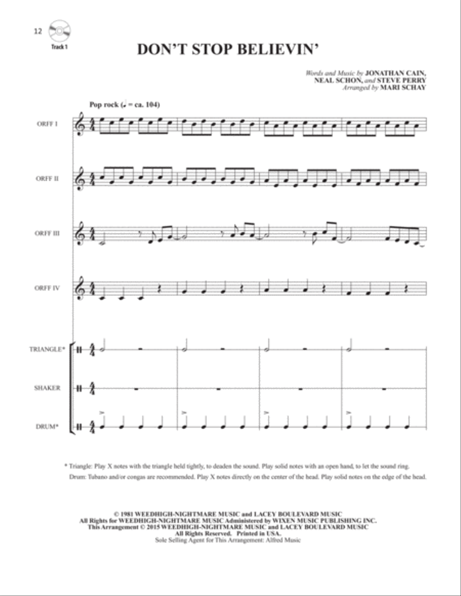 Rockin' the Radio CD scores gallery preview page 4