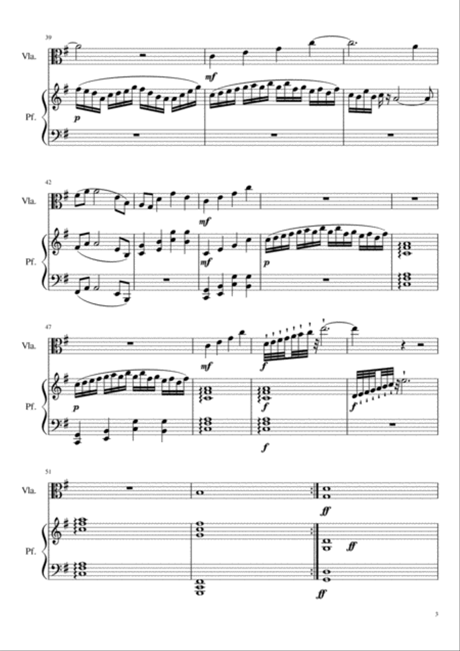 Capriccio per viola solo Capriccio per viola solo Viola Solo scores gallery preview page 3