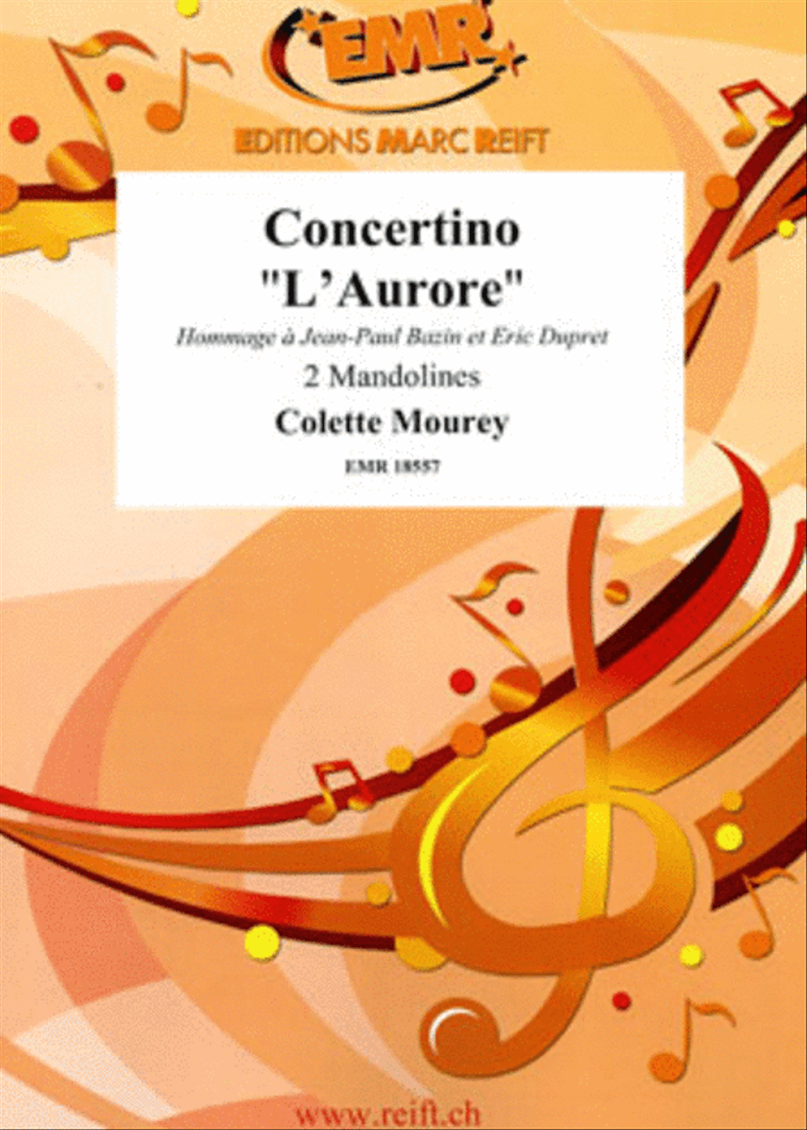 Concertino L' Aurore Mandolin scores gallery preview page 1