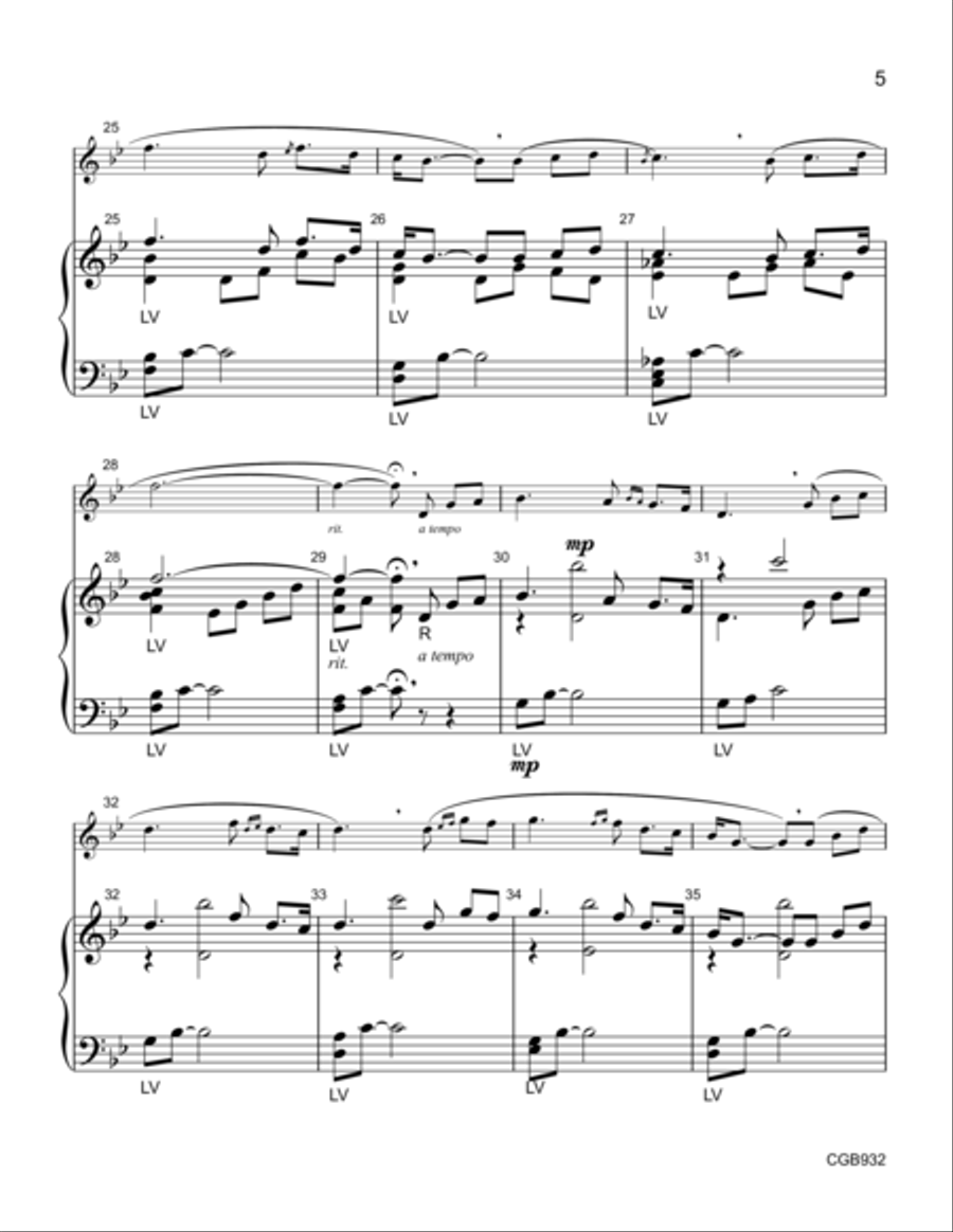 Despite the Storm (2-3 octaves) 3-Octaves scores gallery preview page 5