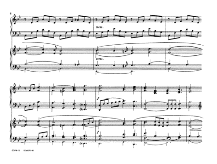 Easter Moods for Organ and Piano Vol 1 Organ scores gallery preview page 4