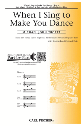 Book cover for When I Sing to Make You Dance