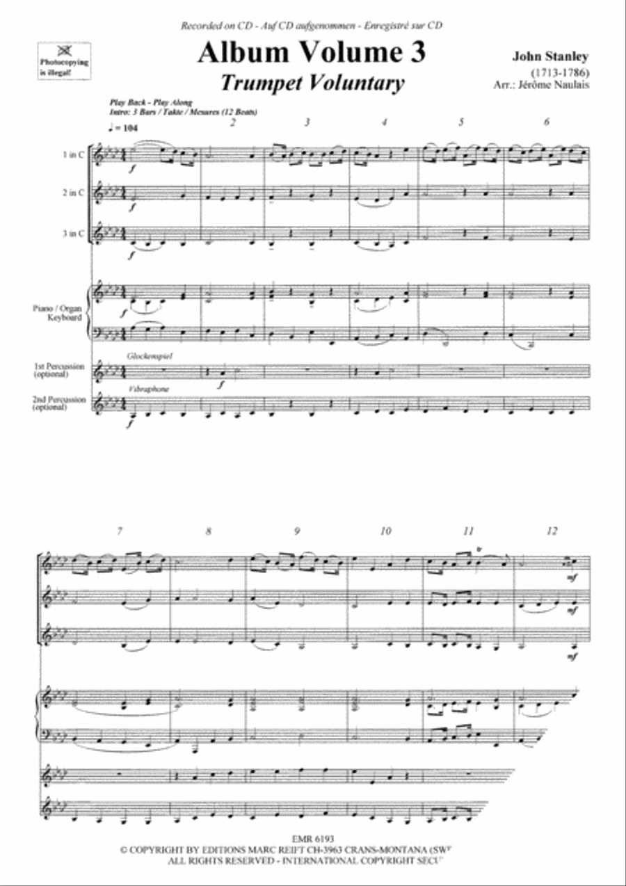 Album Volume 3 Trumpet Trio scores gallery preview page 11