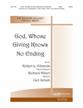 God, Whose Giving Knows No Ending