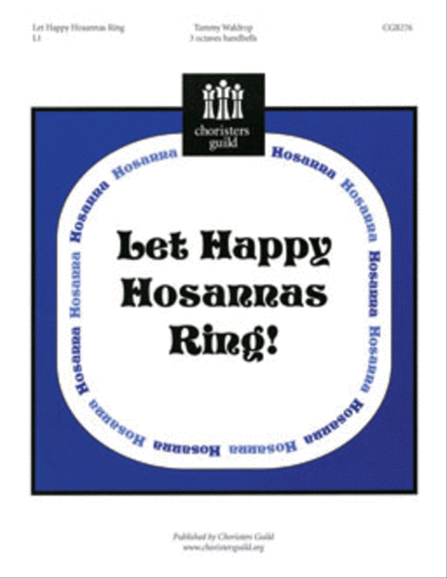 Let Happy Hosannas Ring Handbell Choir - Sheet Music
