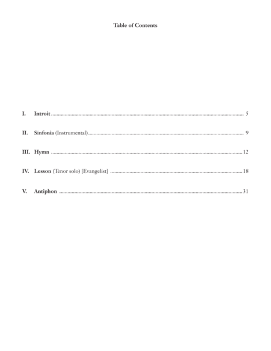 Pentecost Cantata Pentecost Cantata 4-Part scores gallery preview page 2