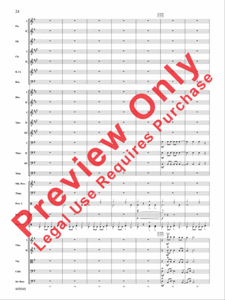 The Eagles on Tour The Eagles on Tour Full Orchestra scores gallery preview page 25