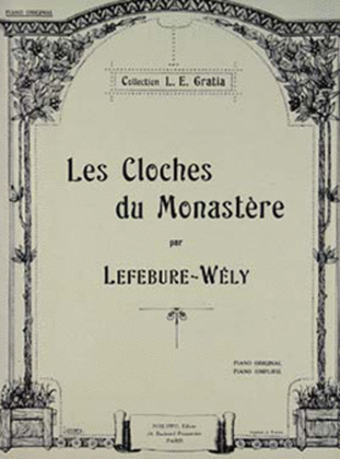 Book cover for Les cloches du monastere Op. 54