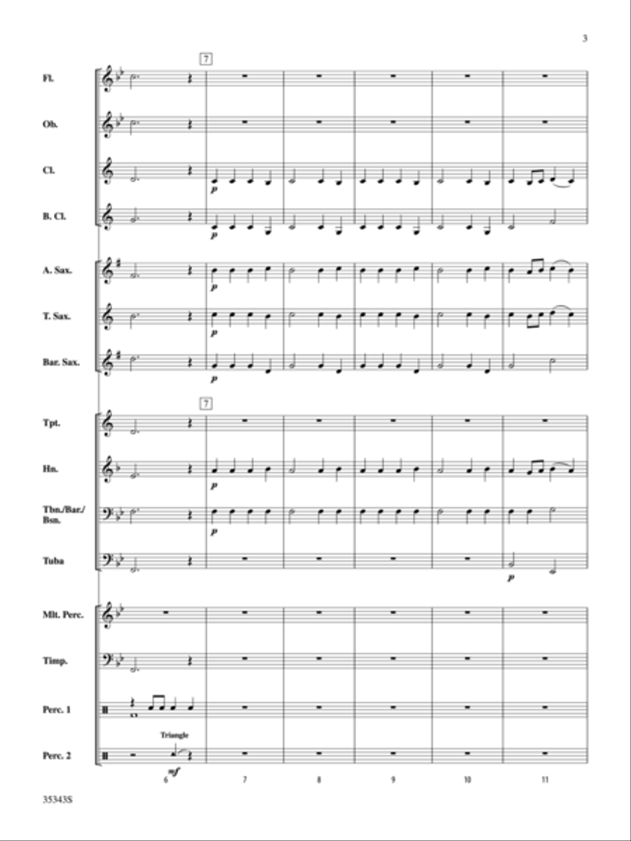 Autumn (from The Four Seasons) Concert Band scores gallery preview page 3