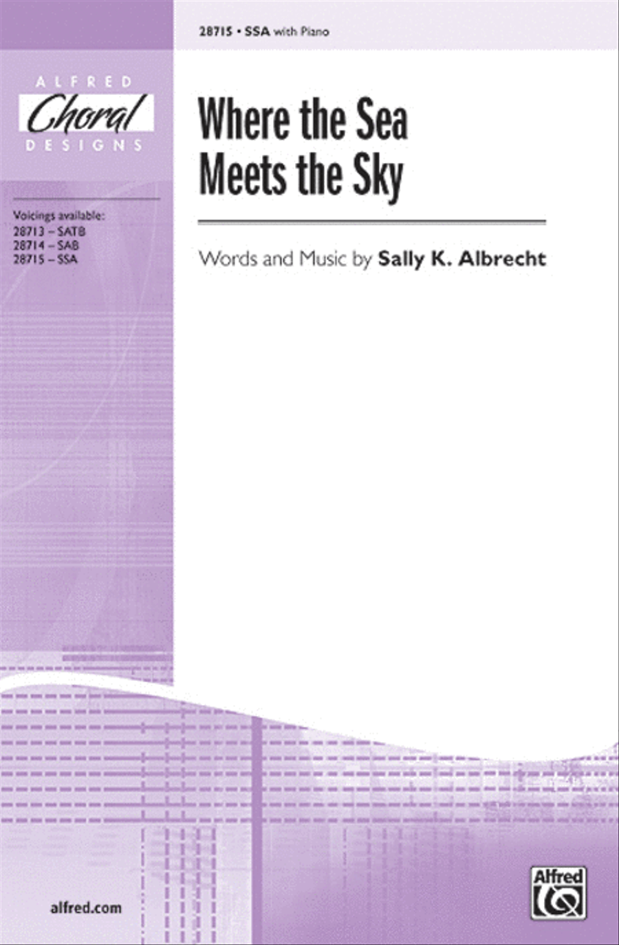 Where the Sea Meets the Sky Women's Choir scores gallery preview page 1