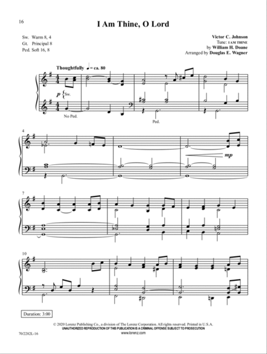 In Peace and Joy In Peace and Joy Organ Solo scores gallery preview page 6