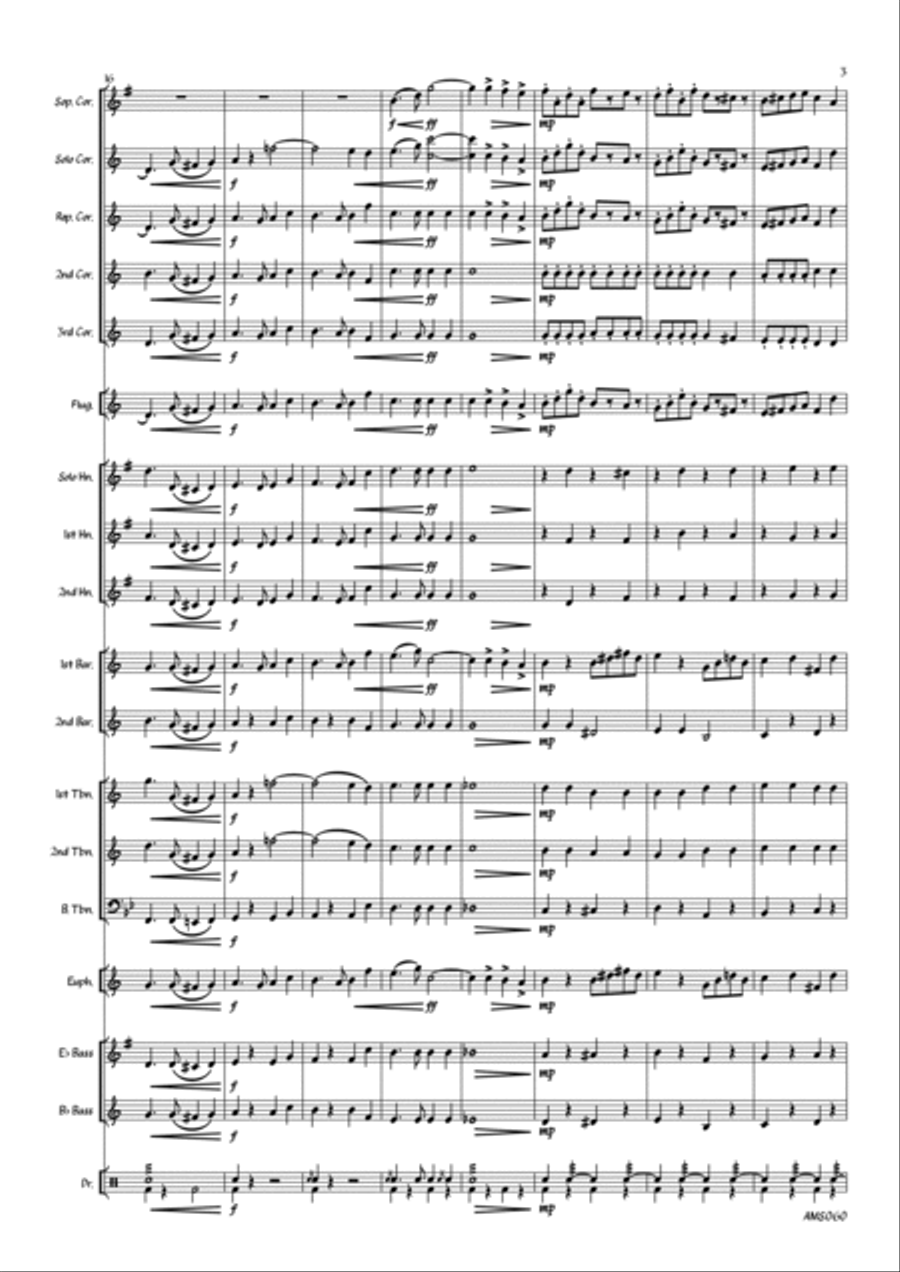 Imperial Edward - Brass Band March Brass Band scores gallery preview page 5