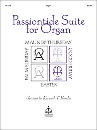 Book cover for Passiontide Suite for Organ