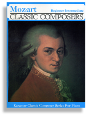 Book cover for Mozart * Beginner to Intermediate Piano Solos