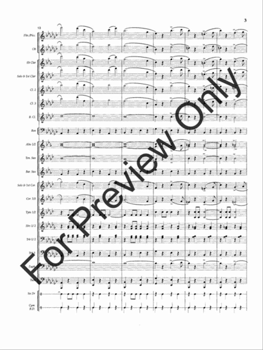 Slavic Farewell Slavic Farewell Concert Band scores gallery preview page 6